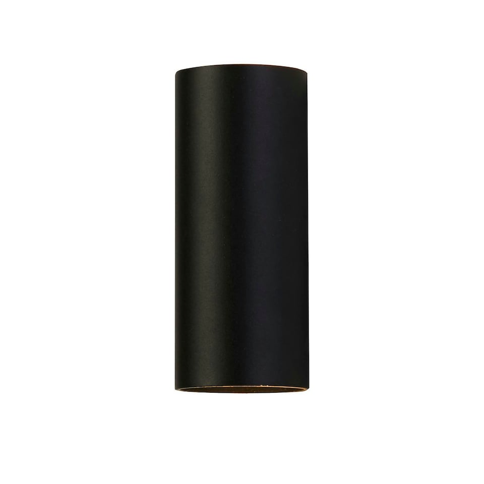 image 1 of Cyls Cylinder Up and Down Wall Light Black