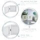 image 2 of Nicola Spring Folding 2 Photo Frame - 4 x 4'' - White