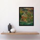 image 4 of Walking Hunter Huntsman With Dogs Kubincan Framed Wall Art Print 12X16"