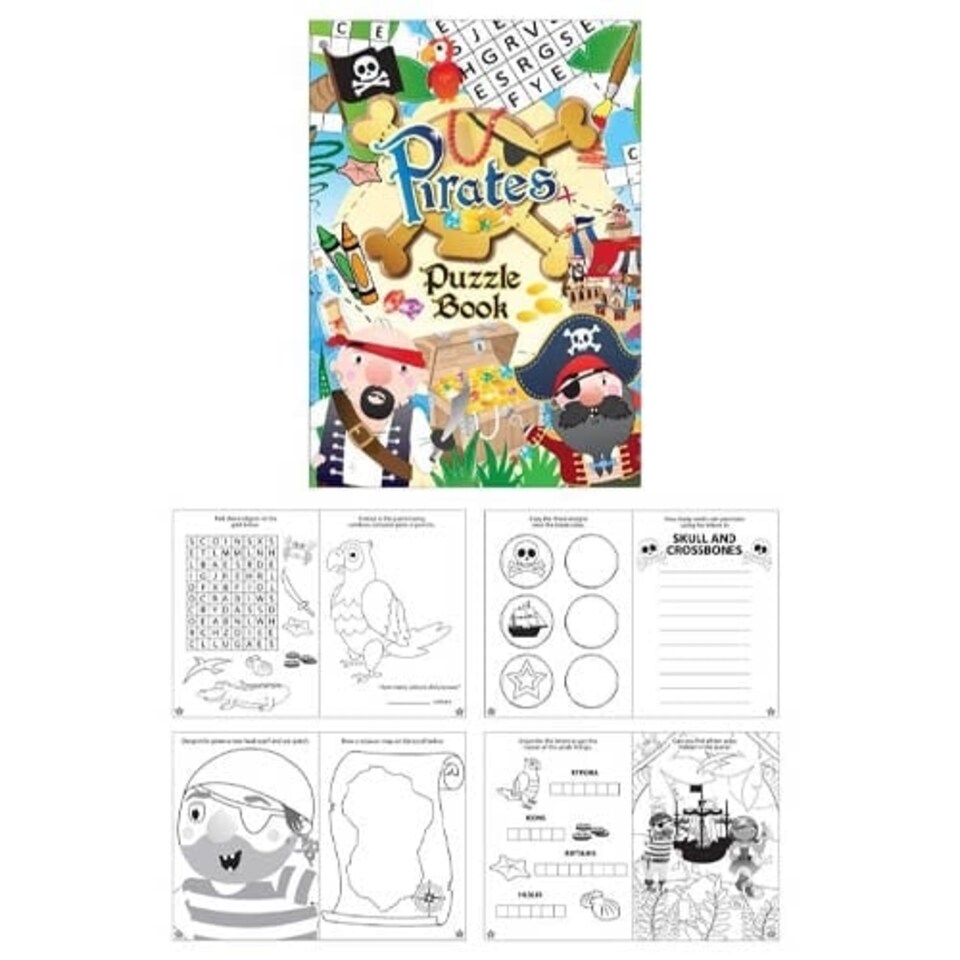 Mini Pirate Puzzle Book 15cm