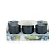 image 1 of Candlelight Set of 3 Mini Votive Candles Hydrangea & Jasmine Blue | One Size