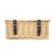 image 3 of 36cm Unlined Buff Wicker Empty Picnic Basket Brown | Brown | One Size