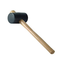 Faithfull Rubber Mallet - Black - 63mm (2.1/2in)