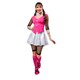 image 2 of Monster High Womens/Ladies Draculaura Costume Set - Pink/Black/White - XS XS