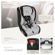 image 3 of Car Seat Sophie - with 5-point belt, i-Size approved, removable seat reducer | Grey | light grey/black | 47 x 47 x 80,50 cm | 1