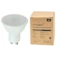 image 3 of ValueLights 12 Pack GU10 White Plastic Spotlight LED 5W Warm White 3000K 450lm Light Bulb