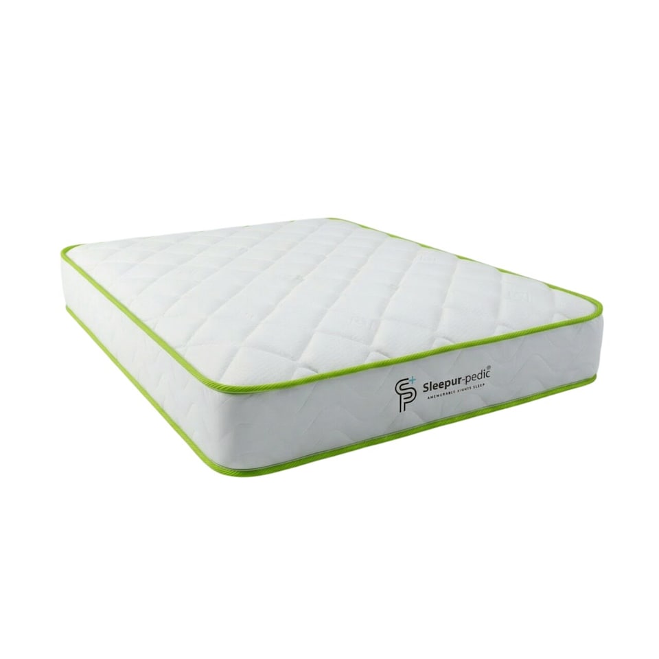 image 1 of Single Memory Infused Foam and Spring Mattress, 17cm Thick, 90 X 190cm,