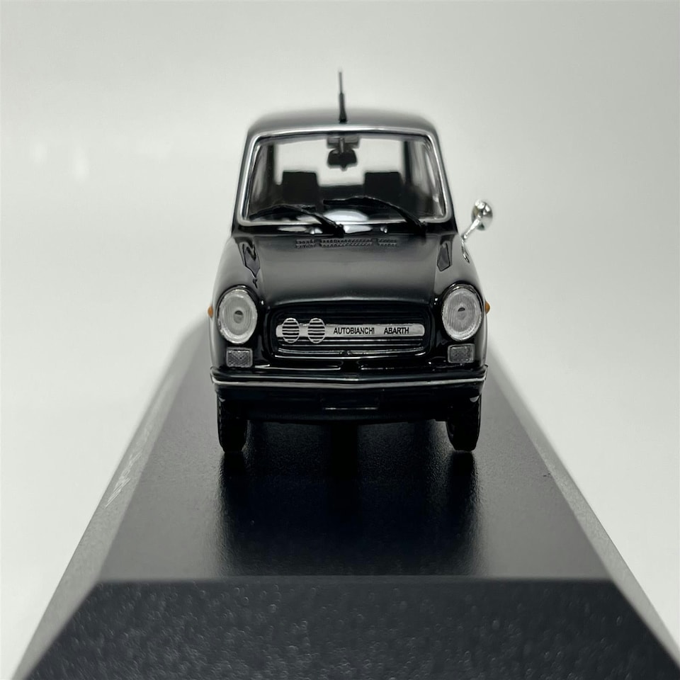 image 1 of Autobianchi A112 Abarth 1974 Black 1:43 Scale Maxichamps 940121170