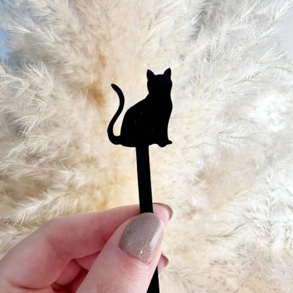 image 1 of Halloween Characters Acrylic Drink Stirrers - Pack of 6