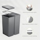image 8 of Morandi Touch Twin Pack 30L 2x Grey | Grey | Dark Grey | 30L