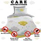 image 4 of VELVETIO Happy Clouds Duvet Cover Set Easy Care Kids Bedding Coverlet Multi | Single