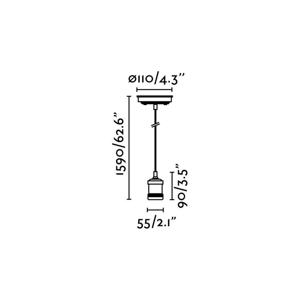 image 1 of Art 1 Light Ceiling Pendant Antique Brass, E27