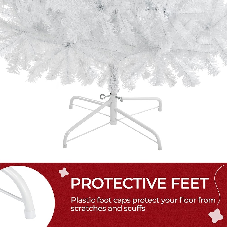 image 1 of Yaheetech 183cm Artificial Christmas Tree with Foldable Stand