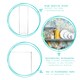 image 2 of Argon Tableware Scandi Storage Jar - No Lids - 2 Litre - Pack of 3