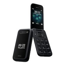 Nokia 2660 Flip 4G Dual SIM Phone HAC Camera FM Radio Black
