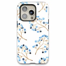 Wild Berries Phone Case | Blue | iPhone 15 Plus
Magsafe