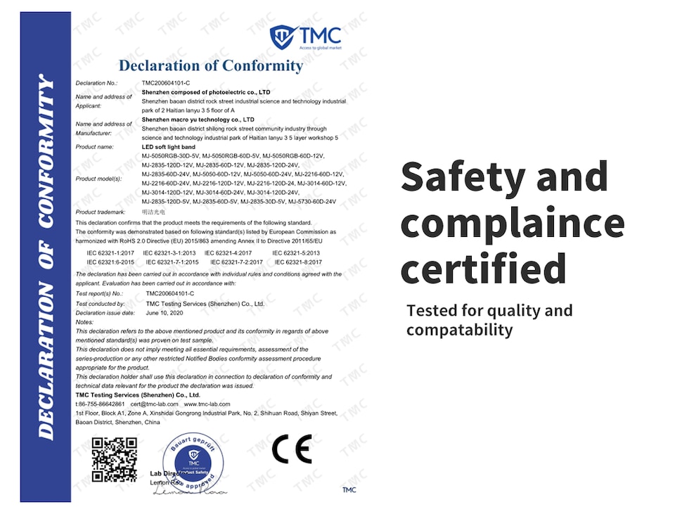 image 1 of Levede 2 Drawer Bedside Table High Gloss RGB LED Nightstand Cabinet | Black | Black