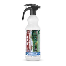 Roxil Wood Stain Preserver (1L Spray Fir Green) - 5 Year Protection Indoor & Outdoor No VOCs, Fast-Drying.