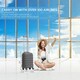 image 2 of Flight Knight Bubble Suitcase - Ryanair easyJet Jet2 Approved - 8 Wheel Carry Cabin Hardcase 55x35x20cm Grey | Charcoal | Cabin Bag