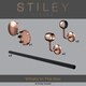 image 4 of Stiley Living Wall Mounted Handrail Kit, Banister System with Brackets and Fixings