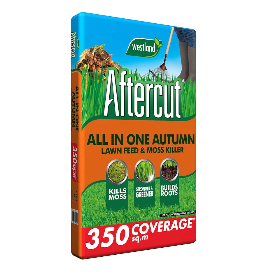 image 1 of Aftercut All-in-One Autumn Lawn Feed and Moss Killer 0.1 kg