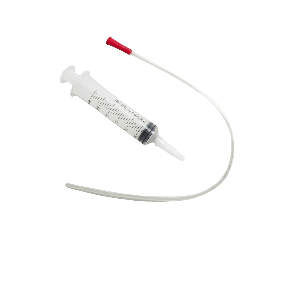 image 1 of Nettex Livestock Syringe - White/Red - One Size