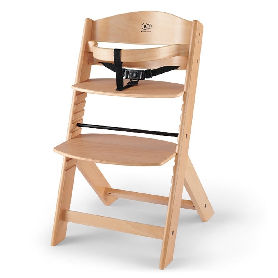 image 1 of Kinderkraft Enock High Chair for Baby and Toddler - Natural