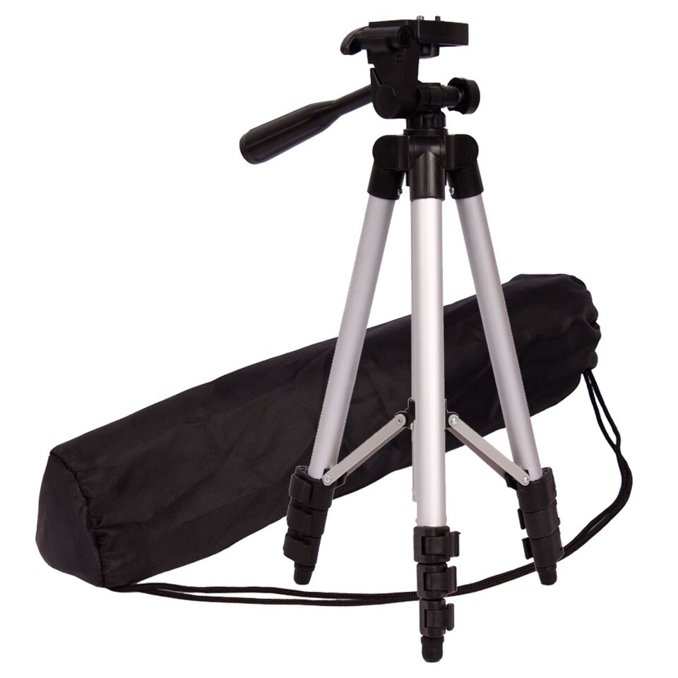 image 1 of Trimming Shop Camera Tripod Mini Universal Stand Support, Black Used