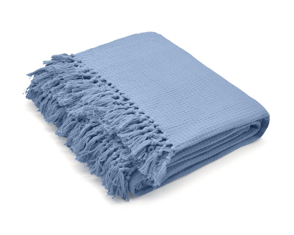 image 1 of Velosso Waffle Throw 100% Cotton
