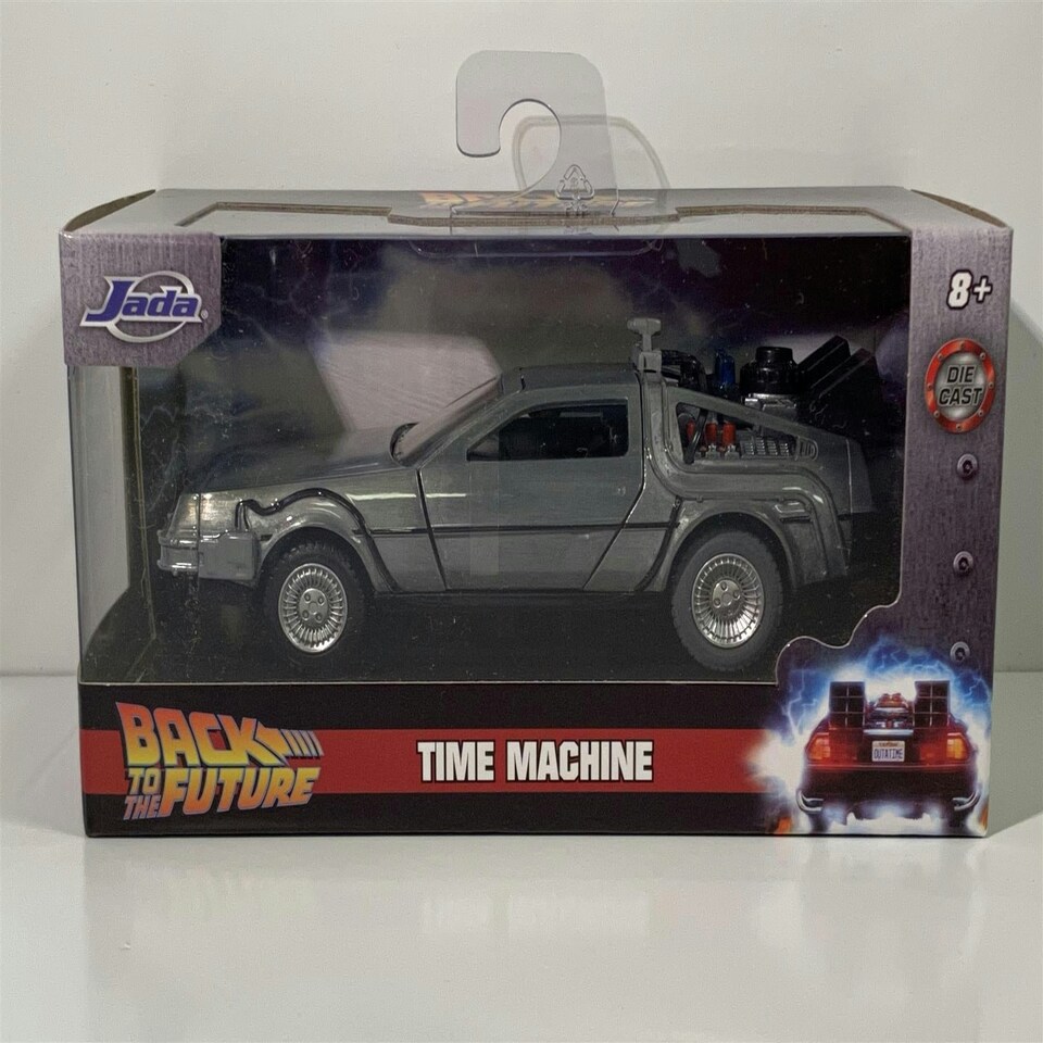 image 1 of Back to the Future Delorean 13cm Jada 32185 Boxed