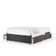 image 1 of Ortho Classic Orthopaedic Graphite Plush Velvet 4 Drawer Divan Set Super King