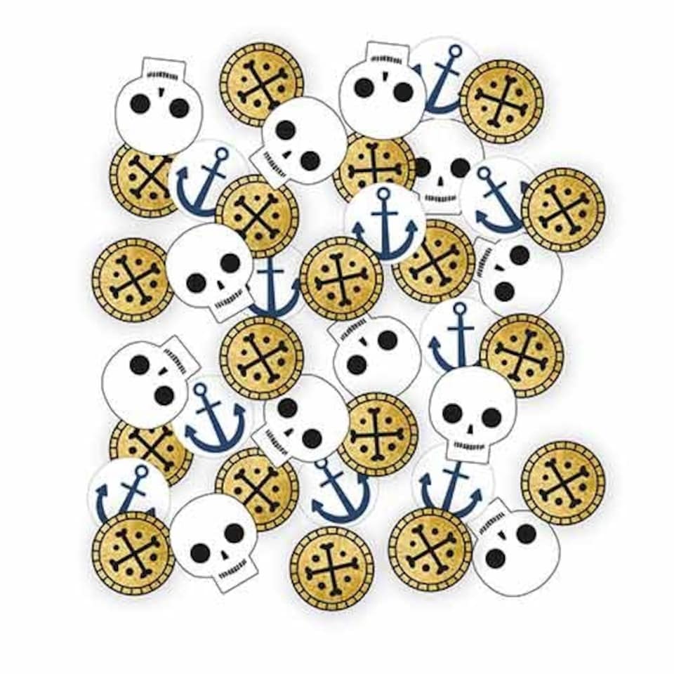 Pirate Treasure Island Paper Table Confetti 14 Grams