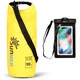 image 1 of SUNMER Waterproof Dry Bag with IPX8 Phone Case - Roll-Top, Adjustable Strap, 5L/10L/20L/30L