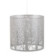 image 1 of Unique and Beautiful Soft Grey Metal Forest Design Ceiling Pendant Shade | Grey