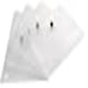 image 3 of Pack of 12 A5 Polypropylene Clear Document Folders