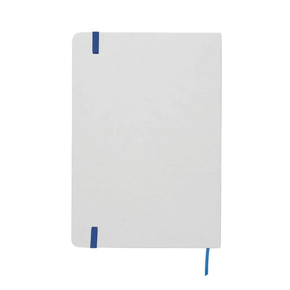 image 1 of MidOcean Route White A5 Notebook - Blue/White - One Size