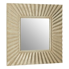 Interiors by Premier Square Wall Mirror Silver