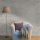 image 3 of Holden Décor Glistening Ginkgo Wallpaper - Grey/Rose Gold - 10m x 53cm | Grey