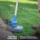 image 2 of Hyundai 20V Cordless Grass Trimmer 30cm Cut, 2.0Ah Battery, Charger – Lightweight & Powerful | HY20CGT