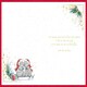 image 2 of Bears Wearing Christmas Hats Husband Christmas Card