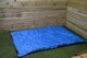 image 5 of Double / 2 Person Camping Sleeping Bag with Zip & Stuff Sack | Blue | Blue