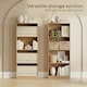 image 5 of Vida Designs Cambridge 4 Tier Large Bookcase Display Storage, Oak