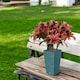 image 2 of FURU Square Tall Planters with Inserts - 38x20x20 cm | Blue | 1