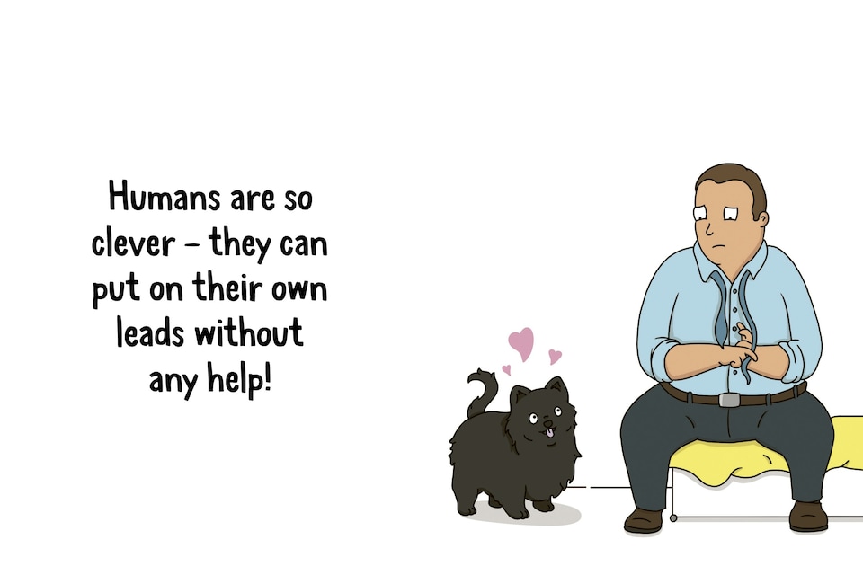 image 1 of Why Your Dog Thinks You're a Hero