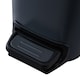image 7 of Living and Home 6L Smudge-Resistant Rubbish Bin With Foot Pedal | Black