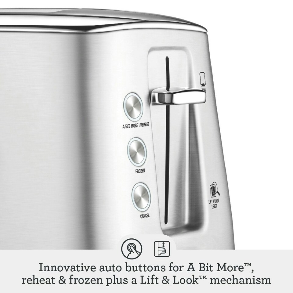 image 1 of Sage Toast Select Luxe - Compact 2-Slice Toaster - 6 Preset Settings, 1000 W, Variable Browning Level, LED Countdown Indicator - Damson Blue Blue