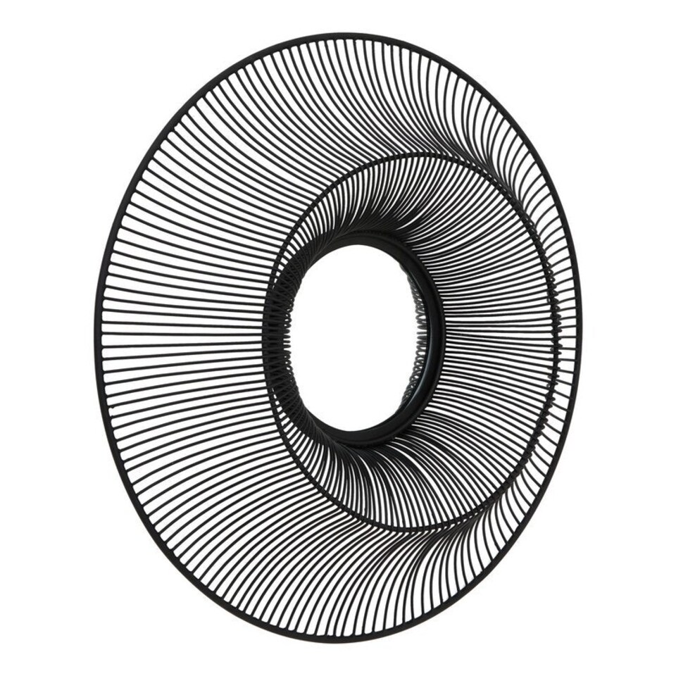 image 1 of Chico Wire Mirror - Glass - L10 x W61 x H61 cm - Black | Black