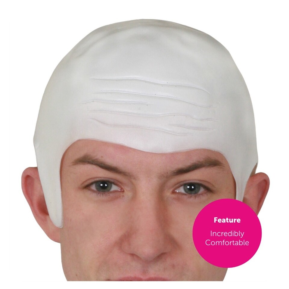 image 1 of Bald Cap - White | White | 6