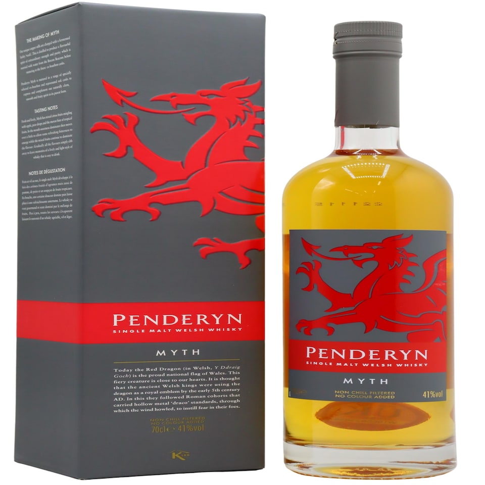 Penderyn - Myth Single Malt Welsh Whisky (Old Bottling)