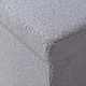 image 4 of Folding Ottoman Cream Boucle Teddy Bear Fabric Chest Solid Storage Box | Grey | Grey